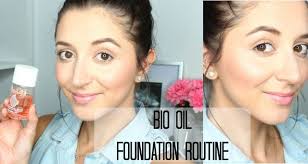 Acne Scars Bio Oil Gel Before And After Dewy Foundation Routine Using Bio Oil Youtube In 2020 Bio Oil Oil Skin Care Routine Foundation Routine