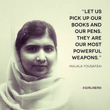 I dream of a future when all girls can go to school