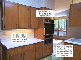 If you want to take the cabinets back to the original wood, apply a clear varnish or polyurethane finish or stain previously painted cabinets, you will have to strip all the paint off the cabinets using strong chemicals, followed by sanding. 70 S Retro Kitchen Facelift