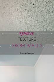 Remove Textured Walls With Skim Coating And Enjoy The Nice Smooth Walls You Ve Been Dre Removing Textured Walls Knockdown Texture Walls Painting Textured Walls