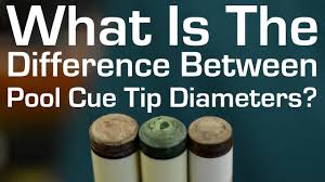 Whats The Difference Between Pool Cue Tip Diameters