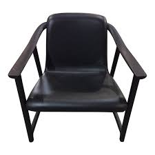 Neri Hu Stellar Works Mandarin Black Lounge Chair Black Lounge Chair Black Chair Work Chair