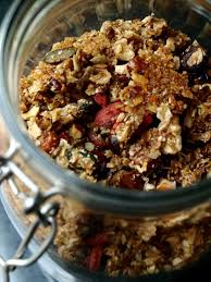 Bocal De Granola Aux Flocons Sarrasin Groupe Sanguin A Pas De Noix De Coco Et De Noix De Cajou Recettes De Cuisine Recette Cuisine Et Boissons