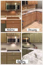 How To Resurface Kitchen Countertops Let S Paint Furniture Diy Kitchen Countertops Painting Kitchen Countertops Farmhouse Kitchen Countertops