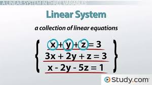 How To Solve A Linear System In Three Variables With No Or Infinite Solutions Video Lesson Transcript Study Com