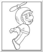 Desenhos para colorir super mario bros. Super Mario Bros Dibujos Para Imprimir Y Colorear
