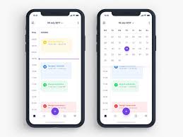 Todo App Calendar Search By Muzli Mobile App Design Inspiration App Design Calendar App