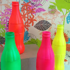 add a pop of colour with plastikote fluorescent spray paint