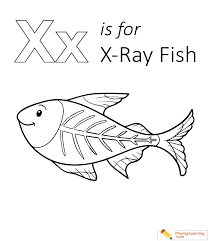 Download or print for free. Letter X Coloring Page Fish Coloring Page Coloring Pages Animal Coloring Pages