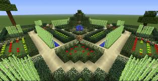 Jardin Minecraft A La Francaise Jardin Minecraft Ferme Minecraft Jardin Francais