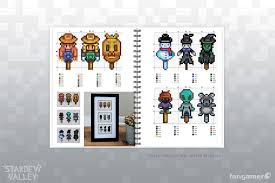 They are already cross stitchers, but this guide is so complete, i am sure they will treasure it as well. Fangamer V Twitter The Stardew Valley Cross Stitch Guide Is Here Become A Versatile Cross Stitch Master Or Just Make A Ton Of Beautiful Portraits Of Shane Pick Up Our Cross Stitch Kit