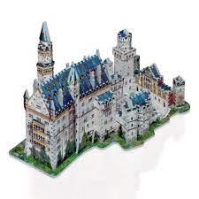 The 890 pieces of our neuschwanstein castle 3d jigsaw puzzle replica await your valiant effort. Neuschwanstein Castle Wrebbit 3d Puzzle