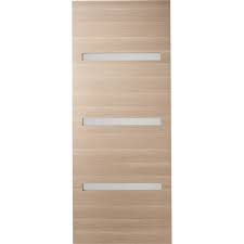 Porte Coulissante Mdf Vitree Madrid 2 H 204 X L 93 Cm Porte Coulissante Bois Porte Coulissante Porte Galandage