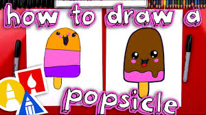 How To Draw A Cartoon Popsicle Youtube The most common little unicorn art material is metal. how to draw a cartoon popsicle
