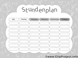 Kostenlose stundenpläne zum ausdrucken in stundenplan kostenlos. Stundenplan Leer Und Kostenlos