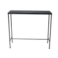Consola Edison Table Console Blanche Canape En Metal Mobilier De Salon