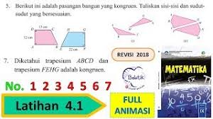 Maybe you would like to learn more about one of these? Soal Matematika Smp Kelas 9 Kesebangunan Dan Kongruen Jawabanku Id