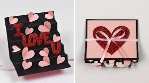 Visit my other boards for craft ideas. 3d I Love You Pop Up Card For Valentine S Day Anniversary Love Greeting Card Making Ideas Youtube