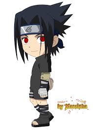 Chibi Sasuke By Marcinha20 Sasuke Chibi Sasuke Sharingan Naruto Cute