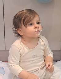 My baby 😍🩵🤍🧸🎂 #son #brothers #familymoment #birthday #cake by  @candy_cat_patisserie1