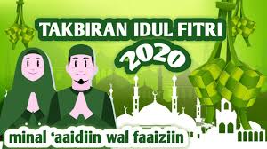 Takbir idul fitri di tahun 2020 terasa beda dari biasa karena wabah virus corona. Takbiran Idul Fitri Full 2020 Idul Fitri