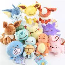 Pokemon Center Pikachu Plush Vaporeon Doll Transform Ditto Metamon Spuirtle Toy Unbranded Pokemon Dolls Pokemon Plush Pikachu Plush