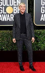 pierce brosnan from golden globes 2020 red carpet fashion e online golden globes 2020 red carpet fashion ellen degeneres
