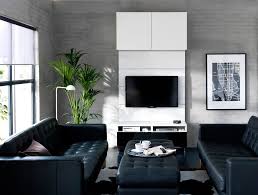 Ikea white rounded coffee table and grey rug. Ikea Living Room Modern Living Room Other By Ikea