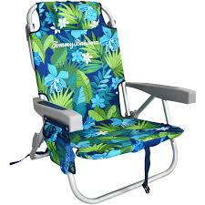 You can't beat the prices on these chairs; New Tommy Bahama Backpack Cooler Beach Chair Floral Greens For Charity