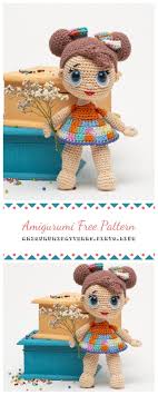 Amigurumi Lol Baby Doll Free Crochet Pattern Amigurumi Patterns Amigurumi Doll Crochet Dolls Free Patterns Free Crochet Pattern