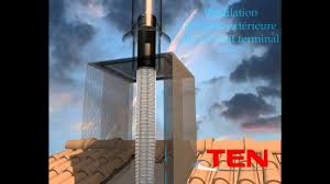 Tubage et conduit de chemine: Tubage Poele A Granules Youtube