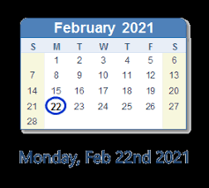 Check all 100 of our february holidays below! February 2021 Calendar With Holidays United States