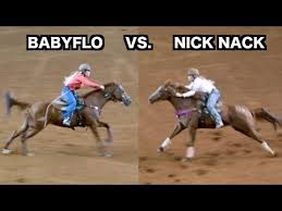 Running Babyflo Against Her Sister Nick Nack Fallon Taylor Barrel Racing Training Cute Horses