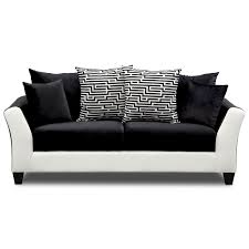 Black And White Couches Jazz Sofa Sofa Black And White Sofa Faux Leather Sofa