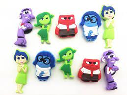 Amazon Com 10pc Inside Out Shoe Charms For Croc Shoes Wristband Bracelet Toys Games Shoe Charms Wristband Bracelet Crocs