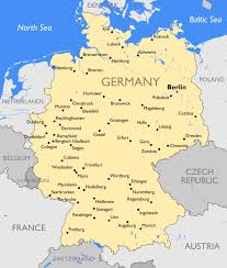 Lonely planet's guide to germany. Map Germany