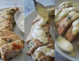 This was a very good way to use up leftover pork, says marcella. Keto Oven Roasted Pork Loin With Lemon Herb Sauce Everyday Eileen