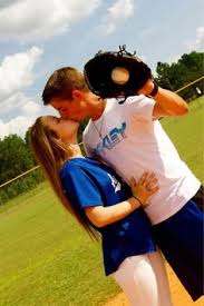 See a recent post on tumblr from @creamecream about sports couple. Cute Baseball Cute Baseball Relationship Goals Love