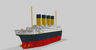 lego rms titanic 7ft model hgerman's