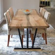 Image Result For One Piece Wood Table Top Dining Set Live Edge Dining Table Live Edge Table Dining Rooms Live Edge Dining Room