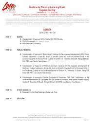 Lea County Planning & Zoning Board Regular Meeting