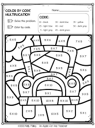 This compilation of over 200 free, printable, summer coloring pages will keep your kids happy and out of trouble during the heat of summer. Back To School Color By Number Worksheets In 2021 Math Coloring Worksheets 3rd Grade Math Worksheets Third Grade Math