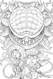 Scary monster coloring pages at getcolorings free. Printable Voodoo Doll Coloring Page Novocom Top