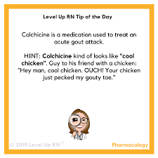 Colchicine Community Nursing Nursing School Tips Nclex