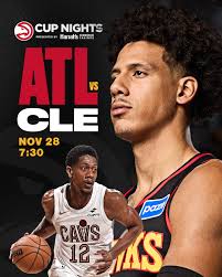 Hungry for a W 🍽️ 🆚 Cleveland Cavaliers ⏰ 7:30 PM ET 📍 State Farm Arena  📺 FanDuel Sports Network South 📻 92.9 The Game 🎟️ https://bit.ly/48fxAu3