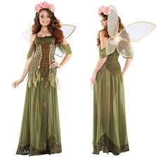 Kaufen sie diese einwegoveralls in einer möglichst großen größe. Halloween Erwachsene Frauen Engel Elf Blume Fee Kostum Hen Party Marchen Grunen Wald Cosplay Fantasia Phantasie Kleid Aliexpress