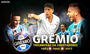 Resultado de imagem para grêmio campeão da LA 2017 imagens
