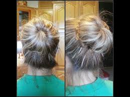 You can create a successful sock bun if you fall short in the length and fullness category! Easiest Messy Sock Bun Hair Tutorial Ever Youtube