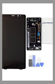 Black Frame For Samsung Galaxy Note 8 Lcd Display Touch Screen Digitizer Replacement By Speedygadget Samsung Galaxy Note 8 Samsung Samsung Galaxy Note