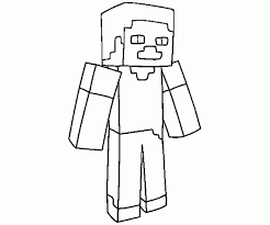 Check the coolest set of +40 printable minecraft coloring pages for kids. Minecraft Coloring Pages Steve Coloring Home